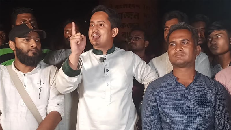 নেসকো কর্মকর্তাদের কলিজা ছিঁড়ে রাস্তায় ফেলার হুমকি দিলেন সারজিস